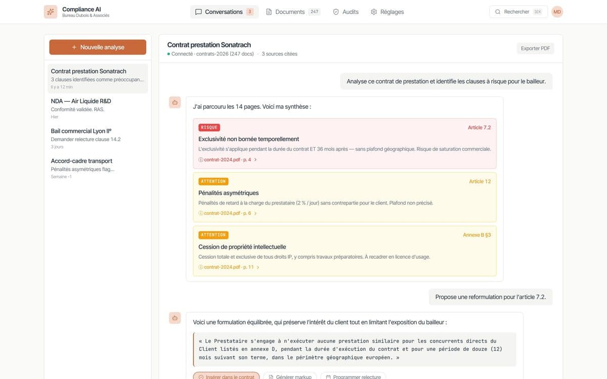 Démo ARYS Studio — Compliance AI